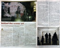 Behind-the-Scenes Art, Graham, Lawson, 2.9.2012