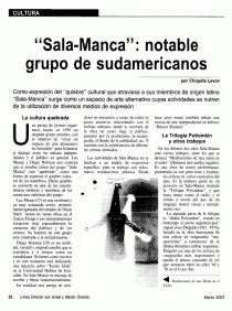 Sala-Manca: Notable grupo de Sudamericanos, Ch. Levov,  3.2003