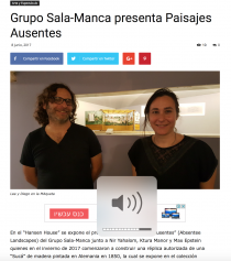 Grupo Sala-Manca presenta Paisajes Ausentes, por Chiquita Levov (Review)