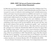 Toward a Transversal Reading of Art and Politics in Israel by Mor Cohen